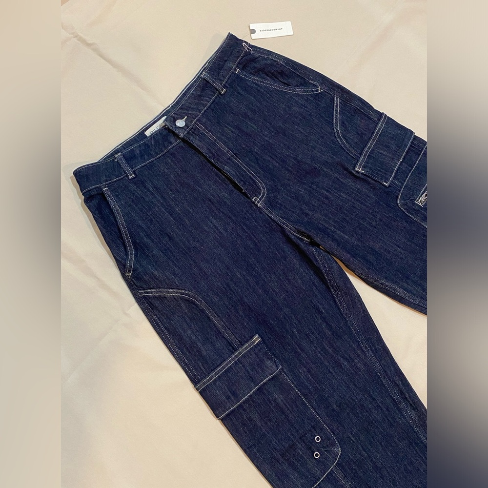 Anthropologie Pilcro Seamed Sport Cargo Jean  NWT - Picture 5 of 14